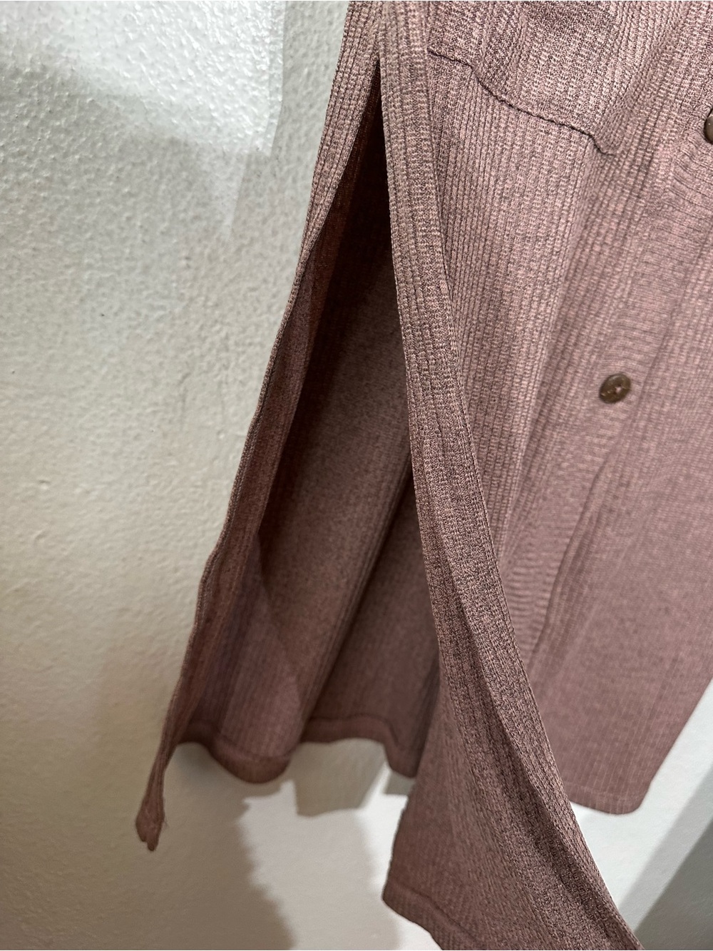 KORI Long Open Cardigan Or Summer Casual Lighweight Button Down Dress - Picture 9 of 10
